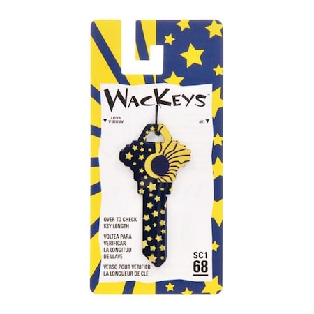 Hillman Hillman 5005156 Wackey House & Office Universal Key Blank; No.68-SC1 - Pack of 6 5005156